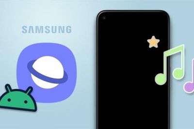 Nghe nhạc trên YouTube tắt màn hình với Samsung Internet siêu tiện lợi
