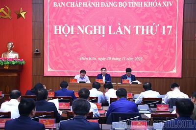 Hội nghị Ban Chấp hành Đảng bộ tỉnh lần thứ 17