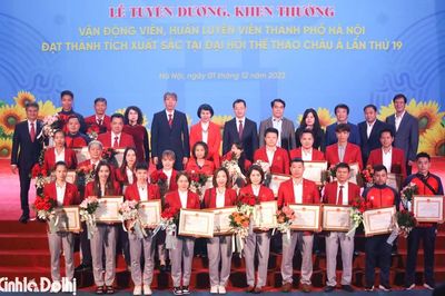 Khen thưởng vận động viên, huấn luyện viên đạt thành tích xuất sắc tại ASIAD 19