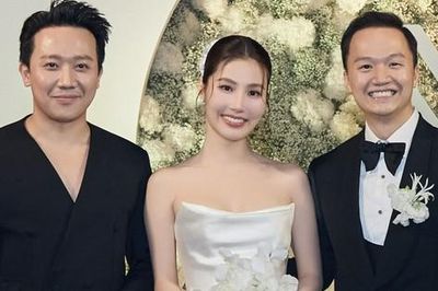 Gần như cả showbiz Việt quy tụ ở lễ cưới Diễm My 9X