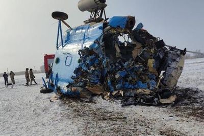 Rơi trực thăng quân sự Mi-8 ở Kyrgyzstan, 9 người thương vong