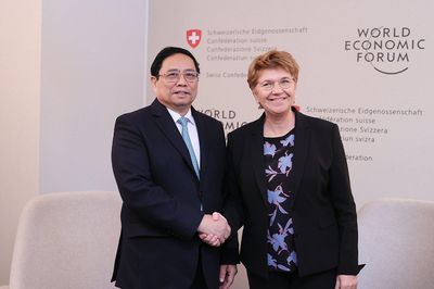 Thủ tướng gặp lãnh đạo các nước, tổ chức quốc tế bên lề WEF Davos 2024