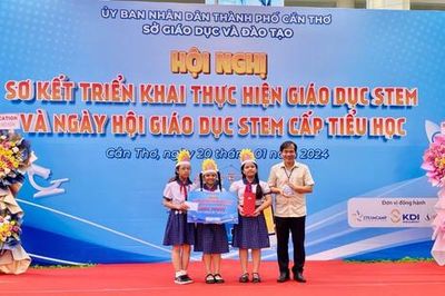 Thành phố Cần Thơ tổ chức ngày hội STEM cấp tiểu học