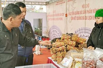 Doanh nghiệp 20 tỉnh, thành quảng bá nông sản OCOP tại Sóc Sơn