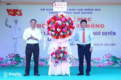 Khai mạc Hội khỏe Phù Đổng Trường THPT Ngô Quyền năm 2024