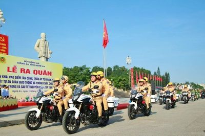 Tự hào người cán bộ, chiến sĩ công an nhân dân trên thành phố đỏ