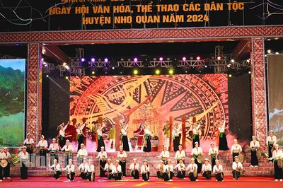 Khai mạc Ngày hội Văn hóa, Thể thao các dân tộc huyện Nho Quan năm 2024