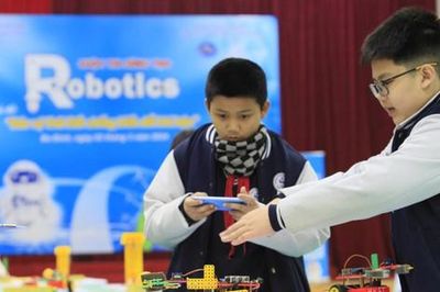 Học sinh quận Ba Đình háo hức hưởng ứng các hoạt động STEM