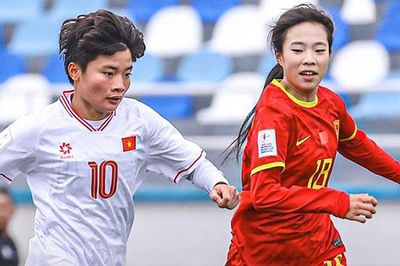 Tuyển nữ U20 Việt Nam thua Trung Quốc