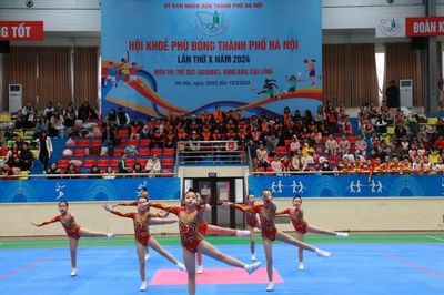 Gần 7.700 học sinh Hà Nội tham gia tranh tài tại Hội khỏe Phù Đồng năm 2024
