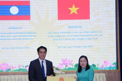 Tăng cường hợp tác giữa tỉnh Hà Nam và tỉnh Oudomxay của Lào