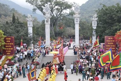 Vĩnh Phúc: Khai mạc Lễ hội Tây Thiên Xuân Giáp Thìn
