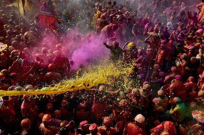 Lễ hội Holi rực rỡ sắc màu của người Hindu