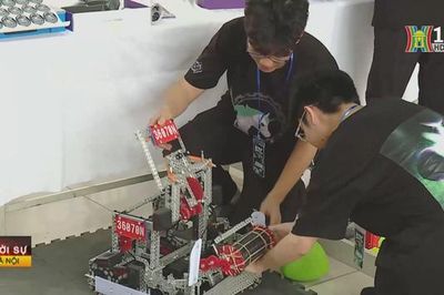 Học sinh Thủ đô chuẩn bị giải đấu Công nghệ Quốc tế