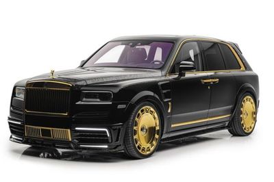 Chiêm ngưỡng siêu xe Rolls-Royce Cullinan bản độ dát vàng