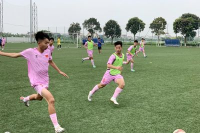 U17 Việt Nam rèn binh chuẩn bị giải Đông Nam Á 2024