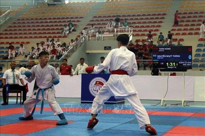 Khai mạc Giải vô địch Karate miền Nam