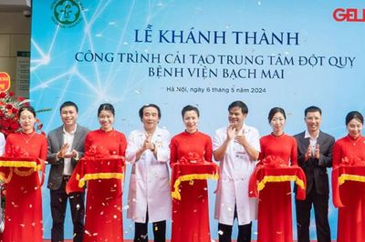 GELEX tài trợ kinh phí cải tạo Trung tâm Đột quỵ Bệnh viện Bạch Mai