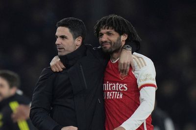 Arsenal diễn tập cho buổi trao cúp vô địch Premier League
