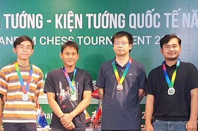 Kỳ thủ Trần Tuấn Minh vô địch giải cờ vua quốc tế tại Hà Nội