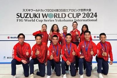 Giải vô địch aerobic châu Á 2024 diễn ra tại Hà Nội