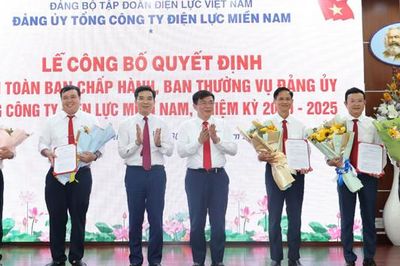 Tổng công ty Điện lực miền Nam bổ nhiệm nhiều cán bộ mới