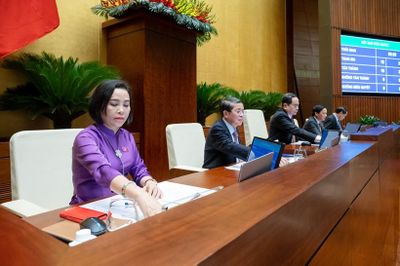 Quốc hội thông qua Nghị quyết về Chương trình xây dựng luật, pháp lệnh năm 2025, điều chỉnh chương trình năm 2024