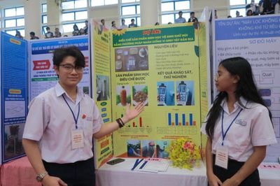 Cuộc thi Nghiên cứu khoa học, kỹ thuật dành cho học sinh trung học năm học 2024 - 2025: Có một số điểm mới