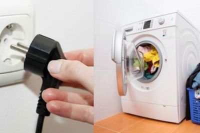 Máy giặt sau khi giặt xong có cần phải rút ổ cắm điện không? Tưởng rất dễ nhưng vẫn nhiều người chưa biết
