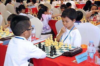 Khởi tranh Giải vô địch Cờ vua Trẻ xuất sắc quốc gia 2024