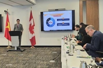 PVEP quảng bá hình ảnh và làm việc với các doanh nghiệp Canada và Hoa Kỳ