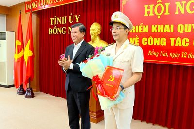 Ban Bí thư chỉ định Giám đốc Công an tỉnh Nguyễn Hồng Phong tham gia Ban Chấp hành, Ban Thường vụ Tỉnh ủy