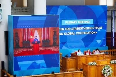 Phó chủ tịch nước Võ Thị Ánh Xuân tham dự Diễn đàn Phụ nữ Á - Âu lần thứ IV