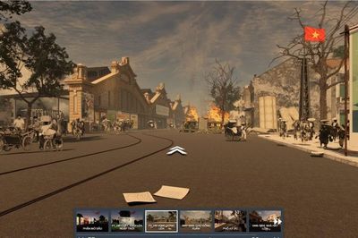Tái hiện Hà Nội trước giải phóng qua triển lãm 3D