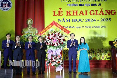 Trường Đại học Hoa Lư khai giảng năm học mới 2024-2025