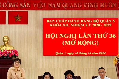 Quận 5 phải tăng tốc giải ngân vốn đầu tư công