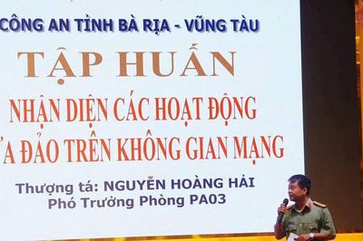 Bà Rịa - Vũng Tàu triển khai kế hoạch hành động ứng phó với lừa đảo trực tuyến