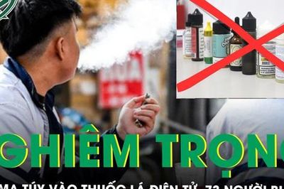 Trộn ma túy vào thuốc lá điện tử, 73 người bị xử lý trong 3 tháng đầu năm 2024