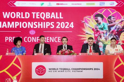 Khai mạc giải Teqball thế giới 2024 ở TP.HCM