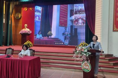 Cử tri Sơn Tây kiến nghị đại biểu Quốc hội nhiều nội dung quan trọng