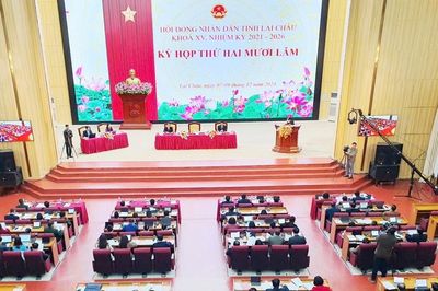 Lai Châu khai mạc kỳ họp thứ hai mươi lăm HĐND tỉnh khóa XV