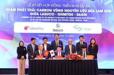 Idemitsu Kosan, Sagri và Lasuco triển khai dự án giảm phát thải carbon đầu tiên tại Việt Nam