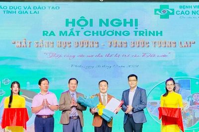 Hội nghị Mắt sáng học đường cho học sinh