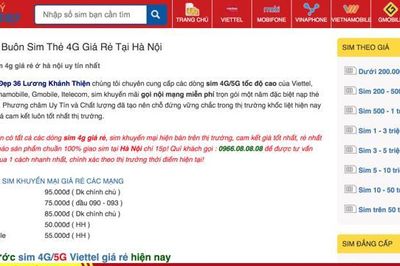 Hàng trăm nghìn thuê bao nghi ngờ gọi rác đã bị chặn