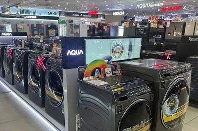 Máy giặt 11kg AQUA ghi nhận doanh số kỷ lục