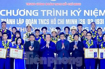 Tuyên dương 100 cán bộ Đoàn xuất sắc nhận Giải thưởng Lý Tự Trọng năm 2025