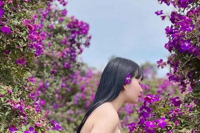 Mùa hoa sim đẹp lãng mạn giữa cao nguyên mây phủ