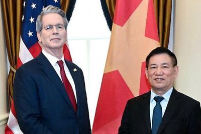 Phó Thủ tướng Hồ Đức Phớc gặp gỡ Trưởng đoàn đàm phán Mỹ