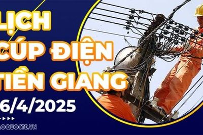 Lịch cúp điện Tiền Giang hôm nay ngày 16/4/2025