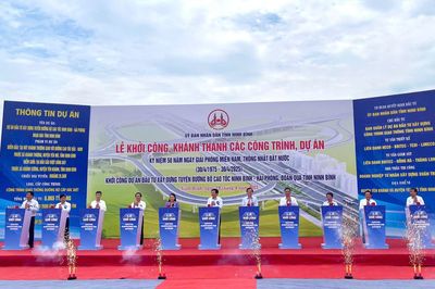 Khởi công tuyến đường cao tốc Ninh Bình-Hải Phòng, đoạn qua Ninh Bình